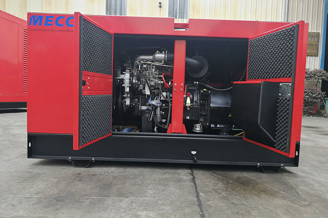 25-45KVA / 50-60KVA عازلة للصوت AOLING ISUZU مولد الديزل