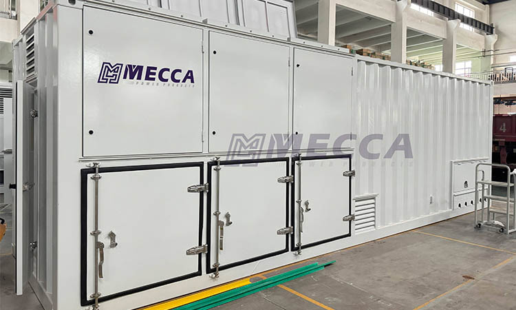 MECCA 3000KW 3750KVA بنك التحميل الاستقرائي المقاوم لاختبار مولد مركز البيانات