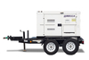 10KVA-100KVA Mobile Trailer مثبت على Deutz Diesel Generator