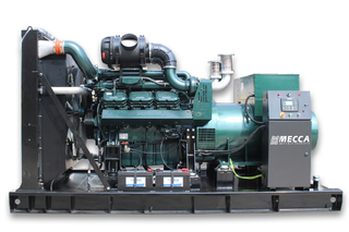 675KVA DP180LB Engine DOOSAN Diesel Generator للمطار