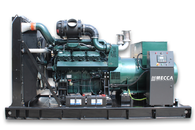 800 KVA Open Type Doosan Diesel Generator انخفاض استهلاك الوقود