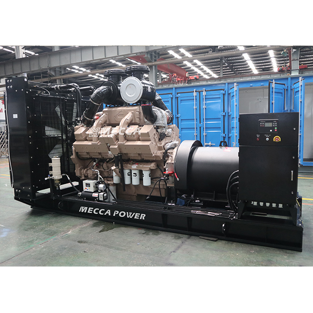 Genset عالية الجهد 10.5kv 11kv 13.8kv G-Drive Cummins مولد ديزل 1000KVA-3750KVA لمحطة توليد الكهرباء