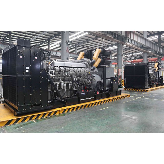 3.3kv 6.6kv 10.5kv 11kv 13.8kV الجهد العالي Mitsubishi/SME Diesel Generator 2000kw 2500kva لمركز البيانات