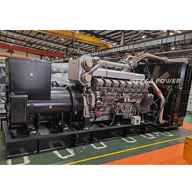 3.3kv 6.6kv 10.5kv 11kv 13.8kV الجهد العالي Mitsubishi/SME Diesel Generator 2000kw 2500kva لمركز البيانات