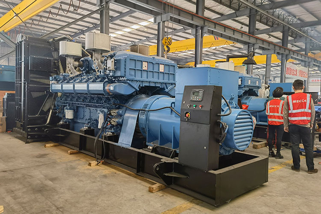 6units-2500kva مشاريع Yuchai لبنك الشعوب